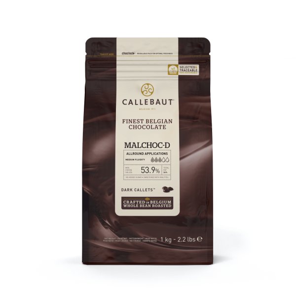 Callebaut Choklad Mörk Choklad utan tillsatt socker 1kg Callebaut Choklad Mörk Choklad utan tillsatt socker 1kg