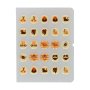 Chokladdekoration Halloween �2 cm - 25-pack