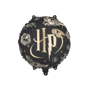 Folieballong - Harry Potter - Svart/guld - 35 cm