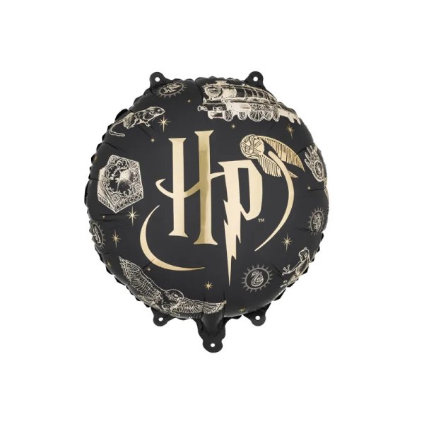 Folieballong - Harry Potter - Svart/guld - 35 cm