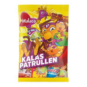 Godisp�se till fiskedamm - Kalaspatrullen - Malaco - 135 g