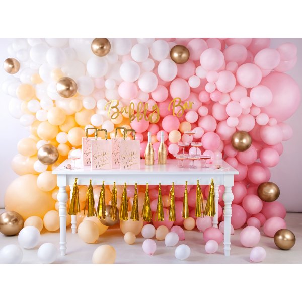 Pastellballonger - Premium 27 cm - Puderrosa - 10-pack Pastellballonger - Premium 27 cm - Puderrosa - 10-pack