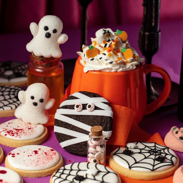 Str�sseldekoration - Halloween - Pumpor - PME - 25 g