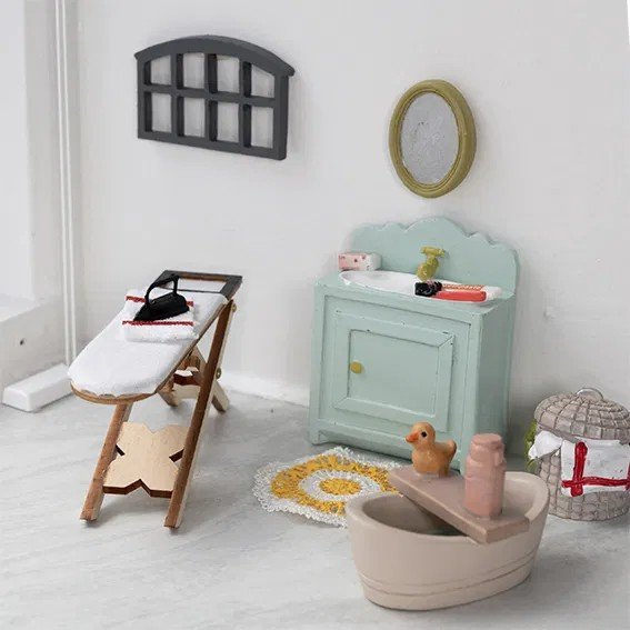 Miniföremål - Tvål, tandborste och tandkräm Miniföremål - Tvål, tandborste och tandkräm