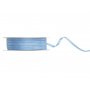 Satinband - Misty Blue - (Bredd: 3 mm) - 50 meter