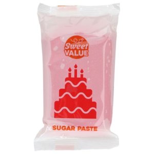Sugarpaste/Sockerpasta - R�d - Sweet Value - 200 g