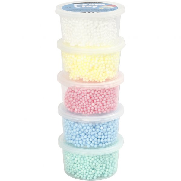 Foam Clay XL - 5-pack - Pastell Foam Clay XL - 5-pack - Pastell