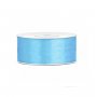 Sidenband, Satinband Ljusbl� 25 mm