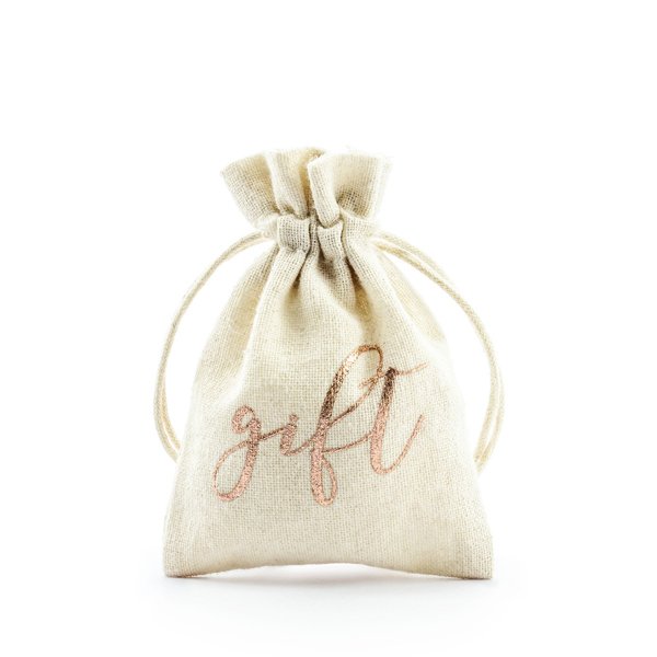 Tygpsar - Gift - Rosguld - 10-pack