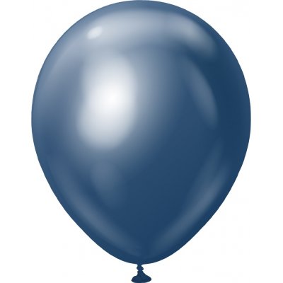 Ballonger enfrgade - Premium 45 cm - Navy Chrome