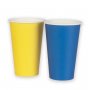 Partymuggar bl�/gul 24-pack