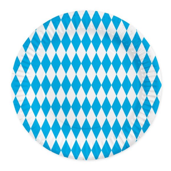 Papptallrikar - Oktoberfest - 23 cm - 8-pack Papptallrikar - Oktoberfest - 23 cm - 8-pack