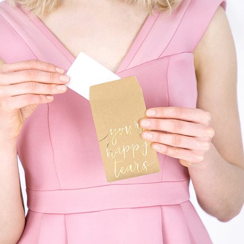 Näsdukar - 10-pack - Happy Tears - Guld Näsdukar - 10-pack - Happy Tears - Guld
