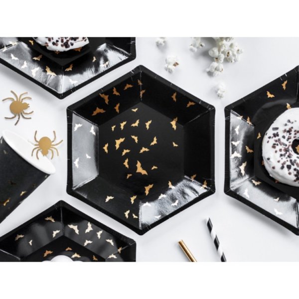 Pappersassietter Fladderm�ss Guld
