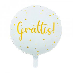 Folieballong - Grattis