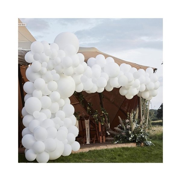Ballongb�ge Lyx vit