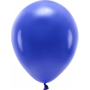 Enfrgade ballonger - Eco 30 cm - Marinbl - 10-pack