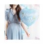 Folieballong Ljusbl� - Mom to Be