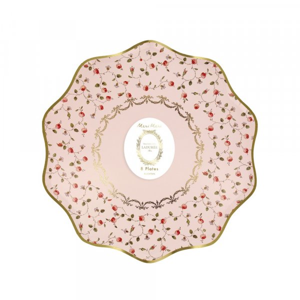 Papptallrikar - Ladurée Marie-Antoinette - 8-pack - 21 cm Papptallrikar - Ladurée Marie-Antoinette - 8-pack - 21 cm