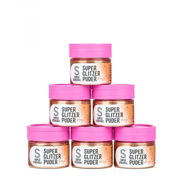 Ätbart glitter - Super Streusel- SuperLustreDust - Brons - 10 g Ätbart glitter - Super Streusel- SuperLustreDust - Brons - 10 g