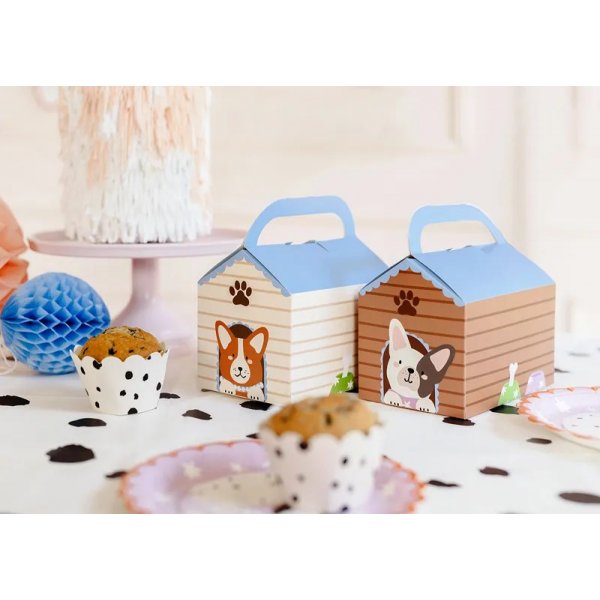 Snacksboxar/kakboxar - I love dogs - 2-pack