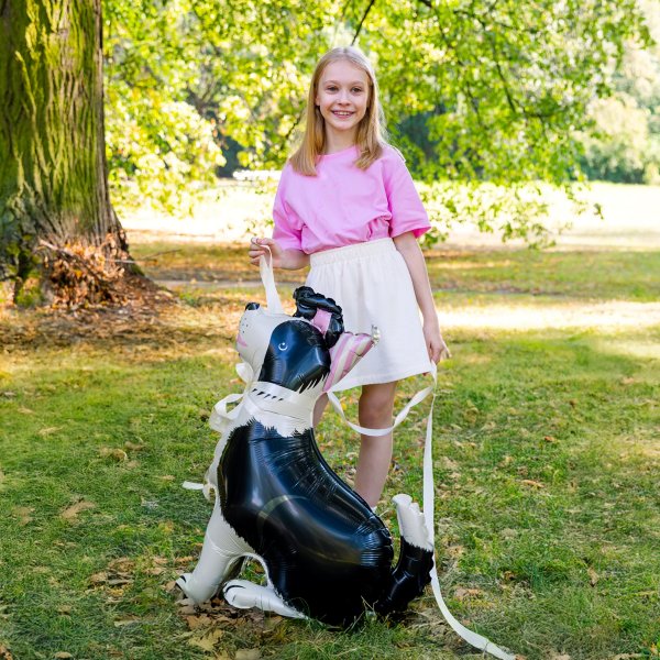 Folieballong - Hund \\\"Border Collie \\\" - 76 x 96 cm