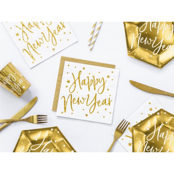 Servetter - Guld - 20-pack Servetter - Guld - 20-pack