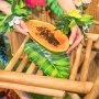 Papptallrikar - Banana leaf - Aloha - 32 x15 cm - 3-pack