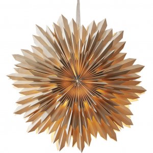 Julstjrna - ICE 50 cm - Beige