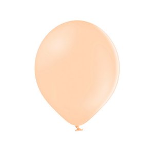 Enfärgade ballonger - Premium 27 cm - Aprikos - 100-pack