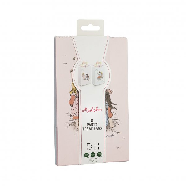 Godispåsar - Madicken 8-pack 12x20cm Godispåsar - Madicken 8-pack 12x20cm