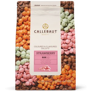 Callebaut Choklad Strawberry 2,5kg