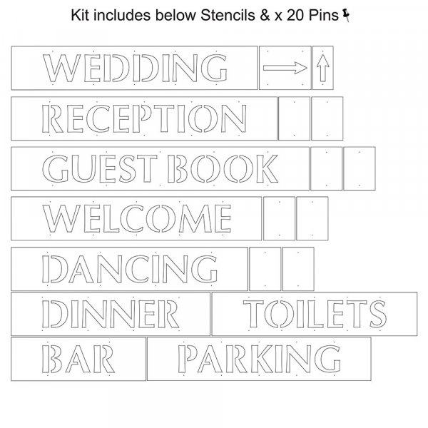 Stencil Kit - Ord Stencil Kit - Ord