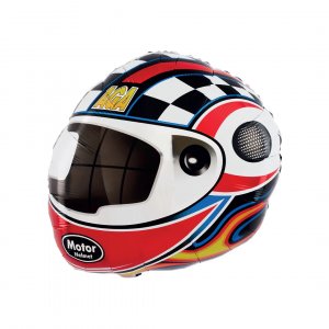 Folieballong - Racing - Hjälm - 51x53 cm Folieballong - Racing - Hjälm - 51x53 cm