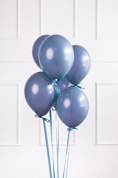 Pastellballonger - Premium 27 cm - Navy blue - 10-pack Pastellballonger - Premium 27 cm - Navy blue - 10-pack