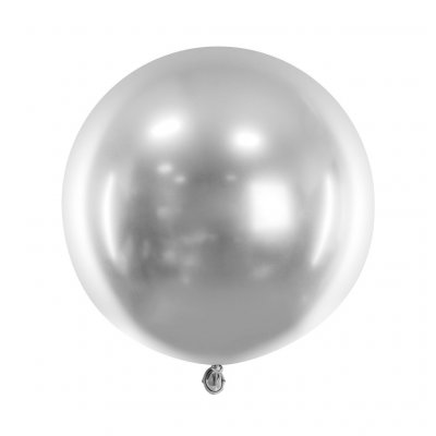 Chromeballong - 60cm - Silver