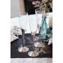 Champagneglas - 6-pack - Silver