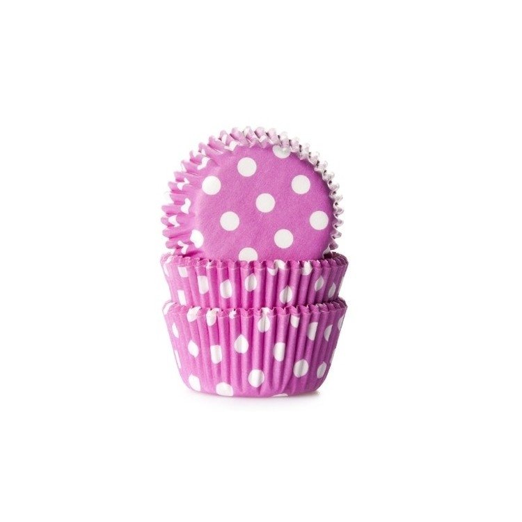 Muffinsformar Mini Rosa Dots – Fyndhörnan