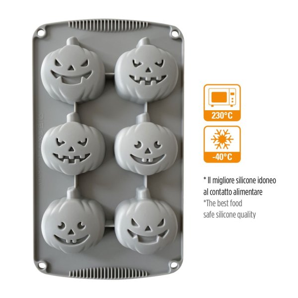 Silikonform - Pumpor - Halloween - Decora