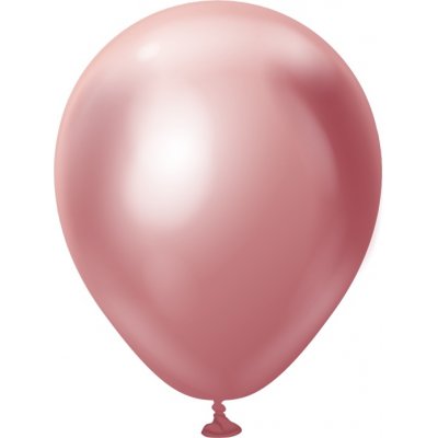 Miniballonger enfrgade - Premium 13 cm - Pink Chrome