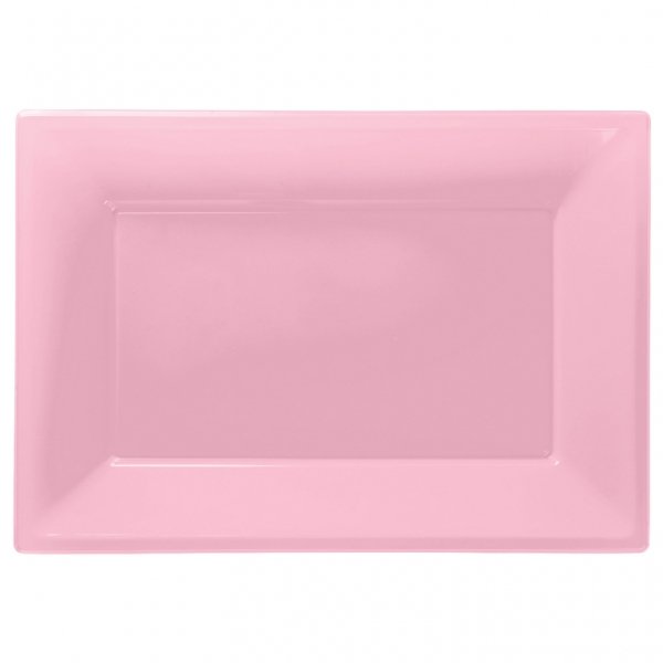 Serveringsfat - Ljusrosa - 3-pack