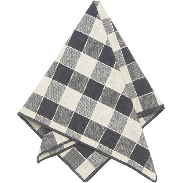 Mary servett 45 x 45 cm - Asfalt
