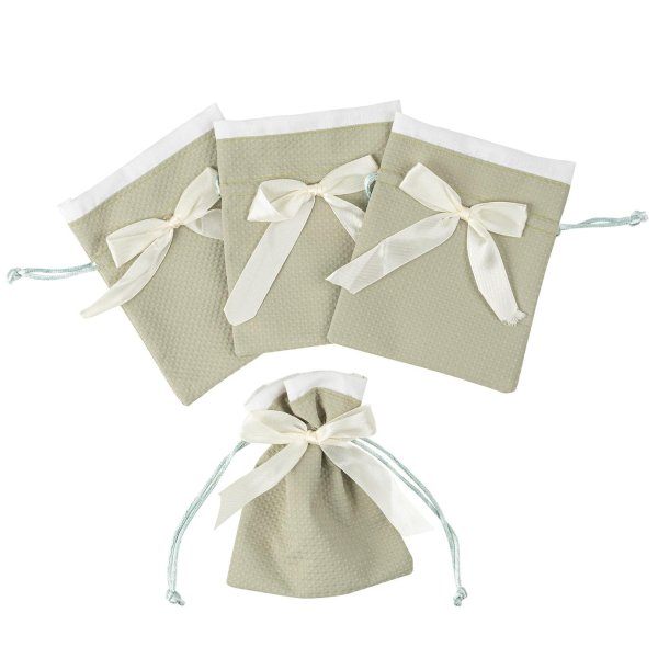 Dekorationsrosetter - Gr�n - 4-pack