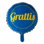 Folieballong \\\"Grattis\\\" Bl�