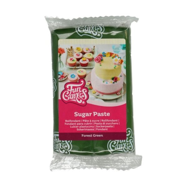 Sockerpasta, Sugarpaste Gr�n