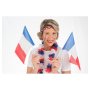 Tygflagga - Frankrike - 20x30cm - 3-pack