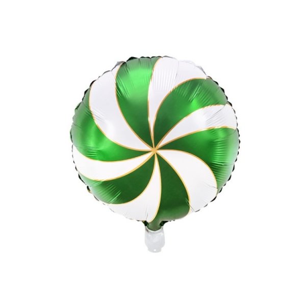Folieballong Karamell Gr�n