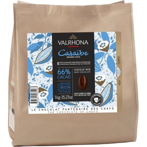 M�rk choklad - Caraibe - 1 kg - Valrhona