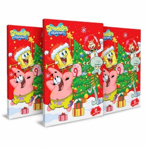SvampBob Fyrkant Adventskalender - 3-pack