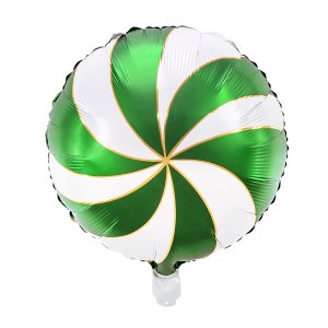 Folieballong - Candy Swirl - Grn